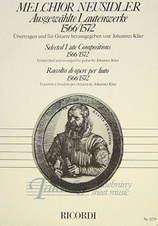 SELECTED LUTE COMPOSITIONS